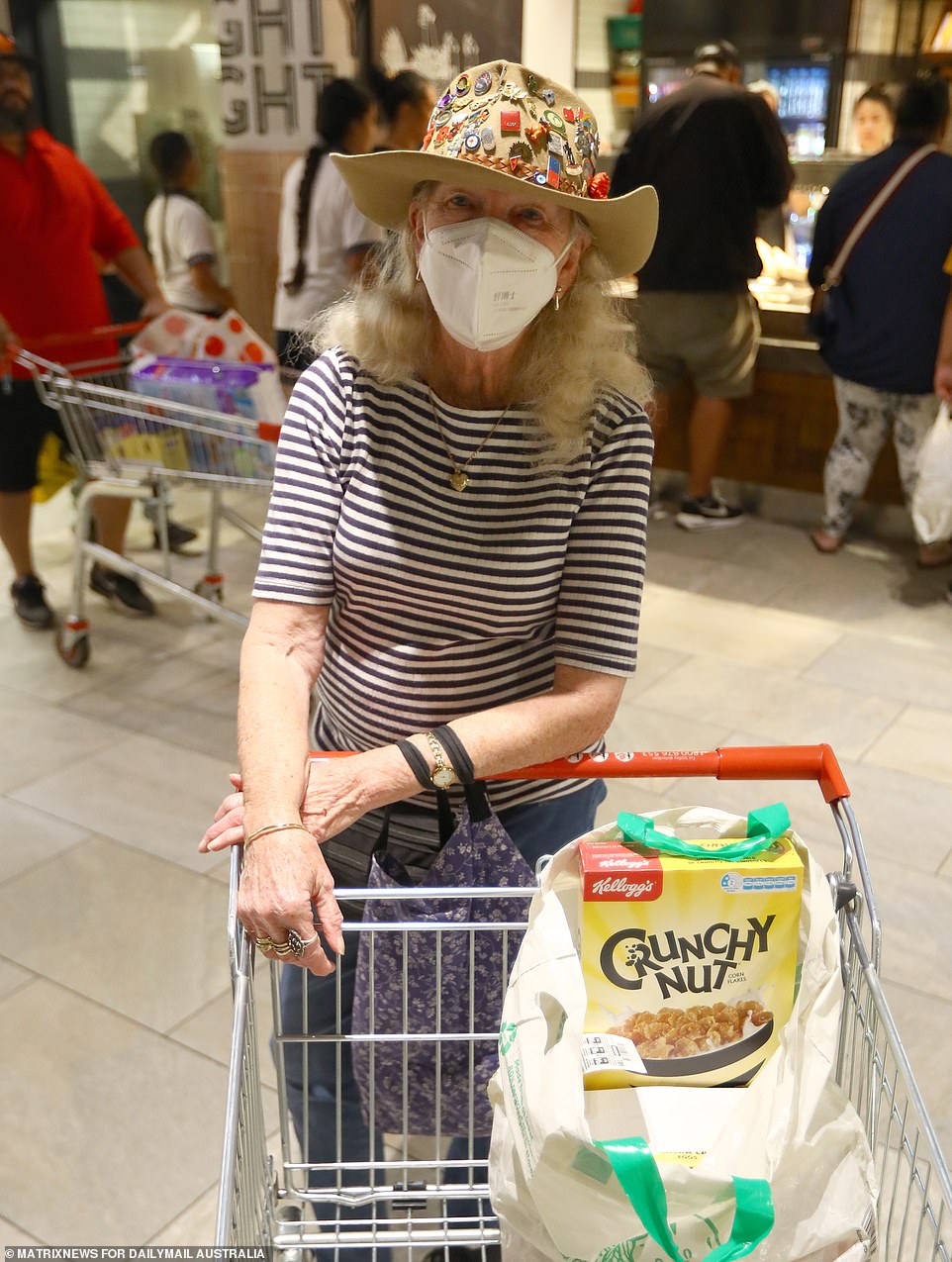 Margaret, an aged pensioner, said she shops around to make her money stretch for groceries