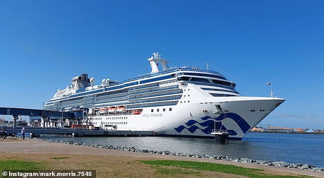 Passengers on the Coral Princess were booked for a seven-day cruise along the Queensland and NSW coast and had to stay at sea two days longerthan expected