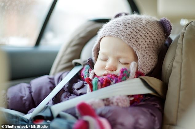 Parents warned to not strap kids in winter coats into car seats | Daily  Mail Online