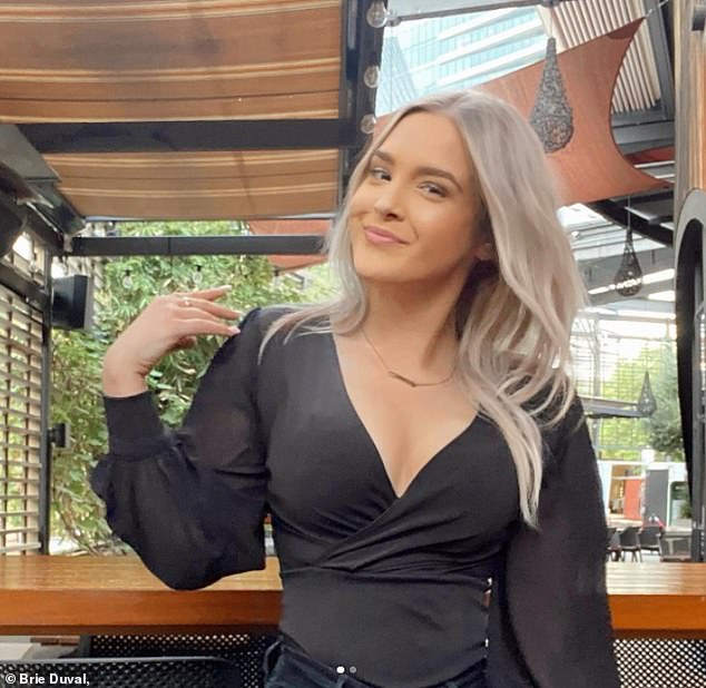 Brie Duval, 25, who is originally from Australia was living in Canada when she fell from a rooftop bar in a freak accident and fell head first into a pavement in August 2020.