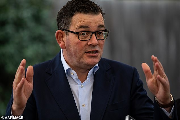 Under new Victorian laws backed by Dan Andrews (pictured) schoolchildren of all year levels would take part in reconciliation activities such as commemorating 'Sorry Day'