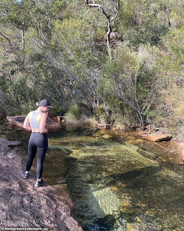 Kangaroo Creek is a popular spot for swimmers in the warmer summer months but is just as spectacular in winter with vibrant-green clear waters among towering white gum trees